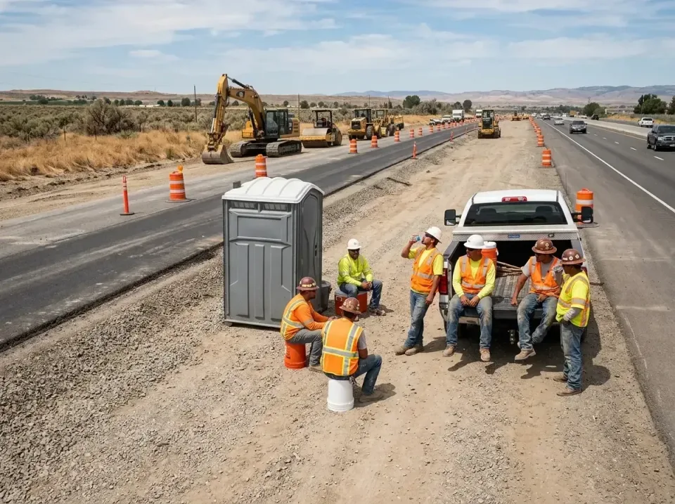 highway-road-construction-crew-007 — frequently asked questions, Porta Potty and Restroom Rentals in Northwoods, MO